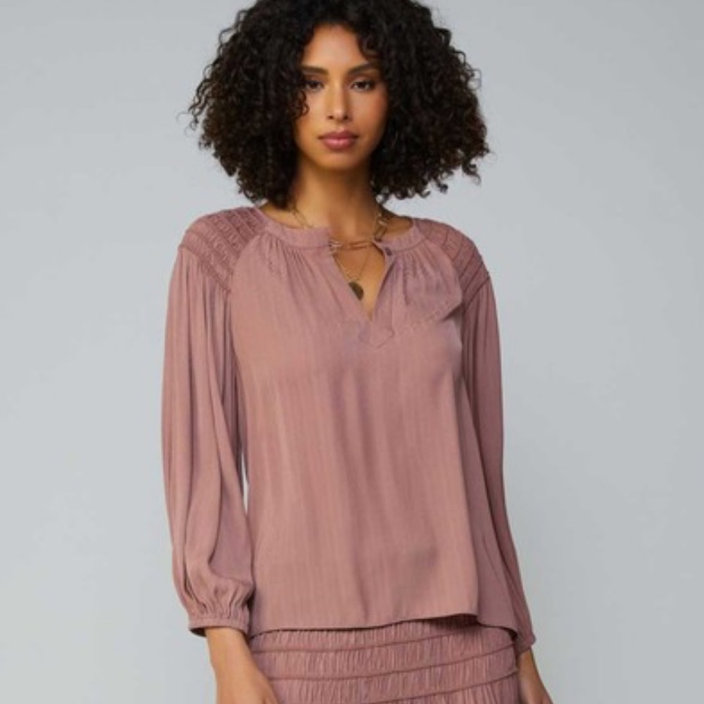 ON SALE 467. Current Air Mauve Blouse
